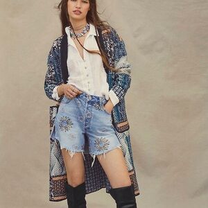 FP Printed Baggy Tomboy Shorts